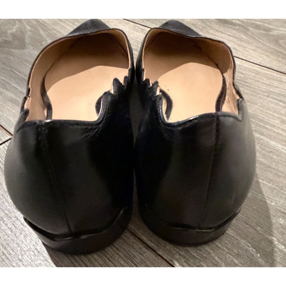 Chloe Laurena Scalloped Pointed-Toe Ballet Flats 38.5 - Picture 5 of 10